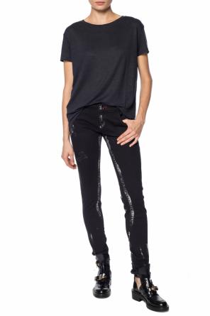 Linen t-shirt, zdjęcie 2 Linen t-shirt od Acne